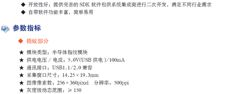 神思SS628-600B身份证指纹读卡器