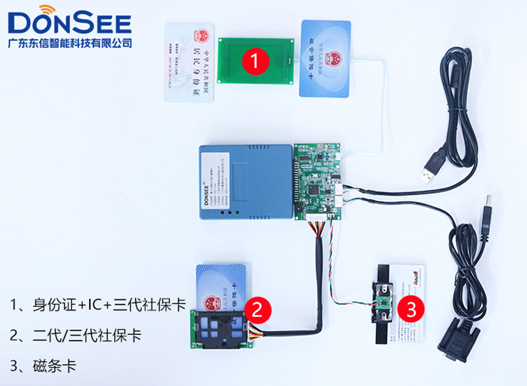 千景身份证社保卡读卡器模组