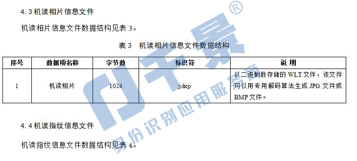 港澳台居民居住证身份证机读信息接口规范