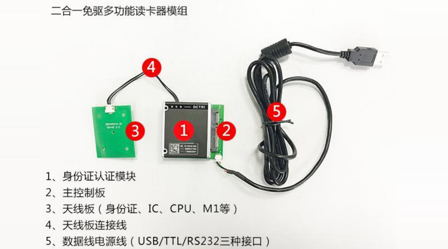 广东东信智能科技有限公司身份证读者证一体读卡器